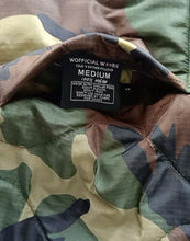 Load image into Gallery viewer, Warrant Officer Eagle Rising Reversible WOobie Hoodie Black/Woodland