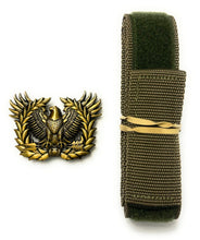 Load image into Gallery viewer, Eagle Rising Warrant Officer Belt Buckle with or without Nylon Rigger belt