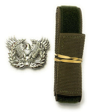 Load image into Gallery viewer, Eagle Rising Warrant Officer Belt Buckle with or without Nylon Rigger belt