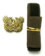 Load image into Gallery viewer, Eagle Rising Warrant Officer Belt Buckle with or without Nylon Rigger belt
