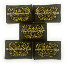 Load image into Gallery viewer, Eagle Rising Warrant Officer "I DRINK AND I KNOW THINGs" Glow In The Dark Morale Patch