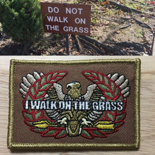 Load image into Gallery viewer, Eagle Rising Warrant Officer "I Walk On The Grass" patch