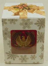 Load image into Gallery viewer, Eagle Rising Warrant Officer 3.75" Hand Blown Glass Christmas Ornament
