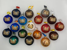 Load image into Gallery viewer, Eagle Rising Warrant Officer 3.75" Hand Blown Glass Christmas Ornament