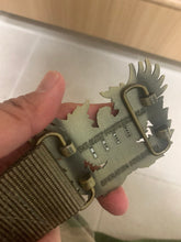 Load image into Gallery viewer, Eagle Rising Warrant Officer Belt Buckle with or without Nylon Rigger belt