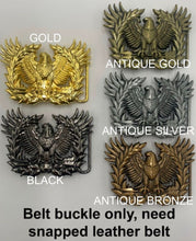 Load image into Gallery viewer, Eagle Rising Warrant Officer Belt Buckle with or without Nylon Rigger belt