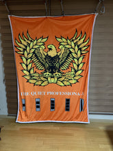 Load image into Gallery viewer, Warrant Officer Eagle Rising microfiber and micromink Crib, Toddler, Queen, King sized blanket