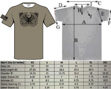 Load image into Gallery viewer, OCP Tan 499 Warrant Officer Eagle Rising Chief Fit T-shirt