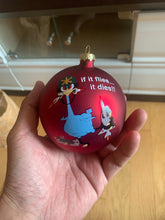 Load image into Gallery viewer, OOzlefinch 3.75” hand blown glass Christmas ornament Air Defense Artillery Hawk, THAAD, Nike Hercules, CRAM, PATRIOT