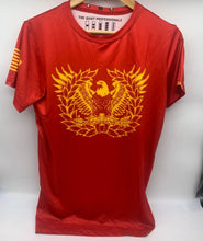 Load image into Gallery viewer, Eagle Rising Branch Colored Warrant Officer Chief Fit Moist Wickening T-shirt