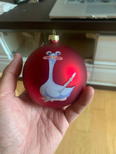 Load image into Gallery viewer, OOzlefinch 3.75” hand blown glass Christmas ornament Air Defense Artillery Hawk, THAAD, Nike Hercules, CRAM, PATRIOT