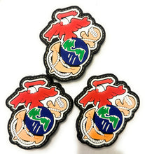 Load image into Gallery viewer, Crayons Marine Corps EGA PVC Rubber Morale Patch
