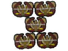 Load image into Gallery viewer, Eagle Rising Warrant Officer "I Walk On The Grass" PVC Rubber Morale Patch
