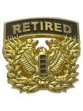 Load image into Gallery viewer, Eagle Rising Warrant Officer RETIRED Lapel Pin
