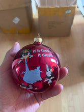 Load image into Gallery viewer, OOzlefinch 3.75” hand blown glass Christmas ornament Air Defense Artillery Hawk, THAAD, Nike Hercules, CRAM, PATRIOT
